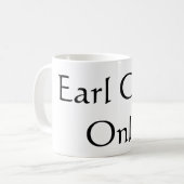 Mug Gris de comte seulement (Devant gauche)