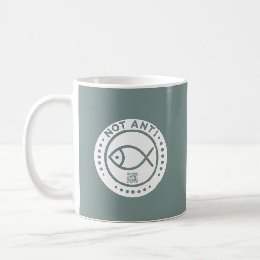 Mug gris de cuissarde NotAntiFish (Gauche)