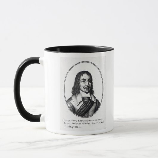 Mug Gris de Henry, ęr comte Stamford (Gauche)