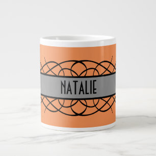 Mug Gris Déco