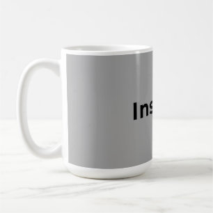Mug gris et blanc