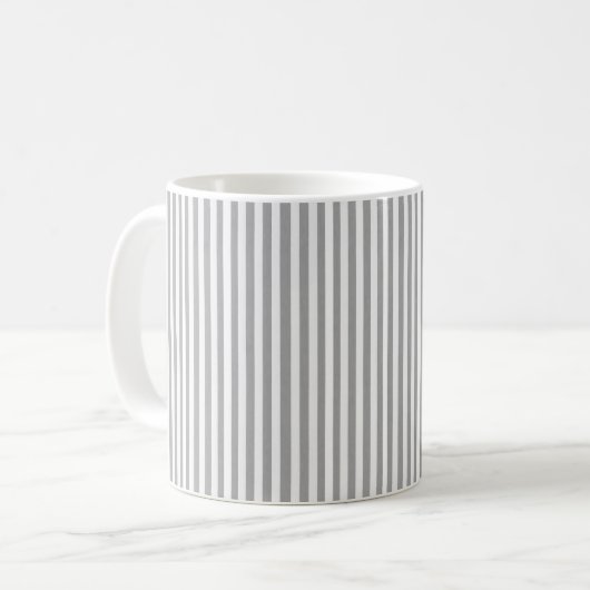 Mug Gris et blanc (Devant gauche)