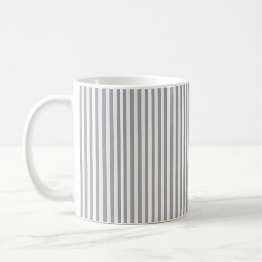 Mug Gris et blanc (Gauche)