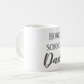 Mug Gris et blanc à la maison papa (Devant gauche)