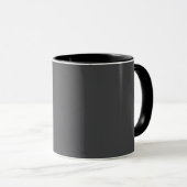 Mug Gris foncé (Devant droit)