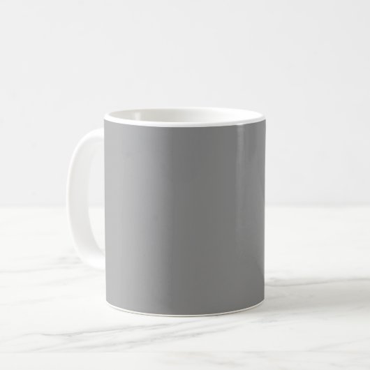 Mug Gris Lune Uni (Devant gauche)