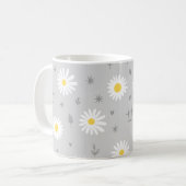 Mug Gris marguerite (Devant gauche)