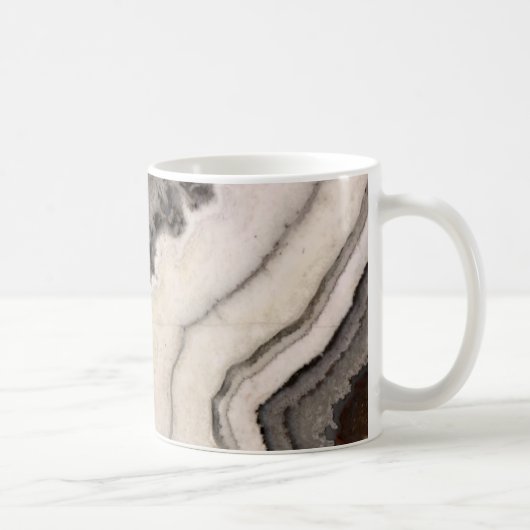 Mug Gris noir blanc agneau (Droite)