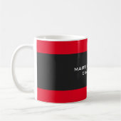 Mug Gris rouge clair (Gauche)