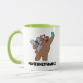 Mug Grizz & Nom Nom - #InternetFamous (Gauche)