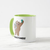 Mug Grizz & Nom Nom - #InternetFamous (Devant gauche)