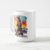 Mug Grizzly Bear 399 4 Cubs Grand Teton National Park (Devant gauche)