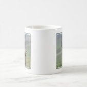 Mug Grizzly Bear Plays With Sign (Centre)