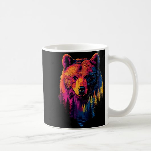 Mug Grizzly Coloré (Droite)