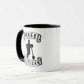 Mug Grobari Partizan Crno Beli Grobar Sa Lopatom  (Devant gauche)