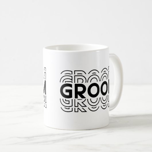 Mug Groom  (Devant droit)