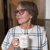 Mug Groom Pink Peony Wedding