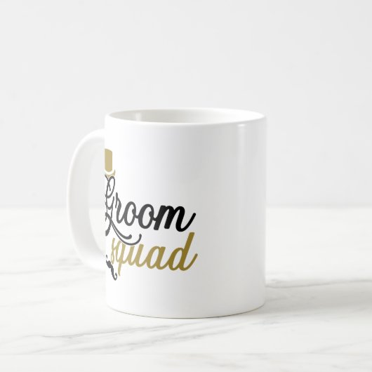 Mug Groom Squad (Devant gauche)