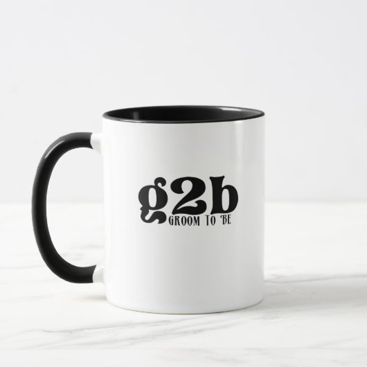 Mug Groom to be (Gauche)