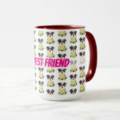 Mug Grooming Pet Personalized Luxury Trendy Collection (Devant droit)