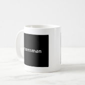 Mug Groomsman (Devant gauche)
