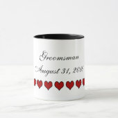 Mug Groomsman | MARIAGE (Centre)