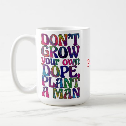 Mug Groovology – Planter des mots (Gauche)