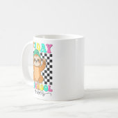 Mug Groovy 67 Days Of School Funny 67 Students Peace S (Devant gauche)