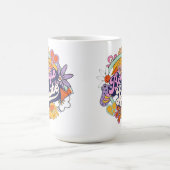 Mug Groovy 70s Célibataire Boogie Babe ID929 (Centre)