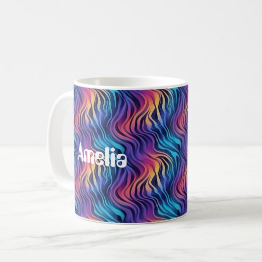 Mug Groovy 90s Multicolor Boho Style (Devant gauche)