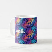 Mug Groovy 90s Multicolore Style Bohème   (Devant gauche)