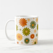 Mug Groovy Boho Flower Power Ceramic Cup (Gauche)