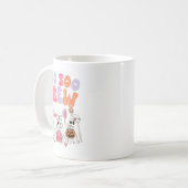 Mug Groovy Boo Boo Crew Nurse Funny Ghost Halloween Te (Devant gauche)