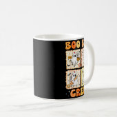 Mug Groovy Boo Boo Crew Nurse Funny Ghost Women Hallow (Devant droit)