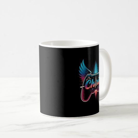Mug Groovy Chris First Name D Chris Control Game Meme (Devant droit)