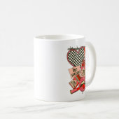 Mug Groovy Coquette Western Valentines Day Collage Cli (Devant droit)