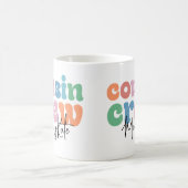 Mug Groovy Cousin Crew Personalized (Centre)