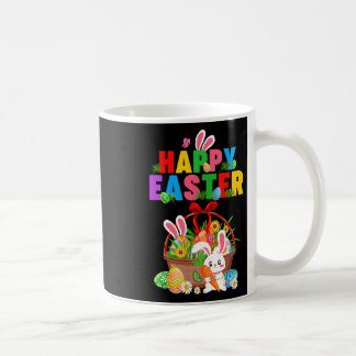 Mug Groovy Cute Bunny Easter Egg Sket Easter Day Girls