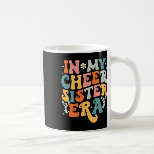 Mug Groovy Dans Mon Ère De Sœur De Cheerleading Sœur