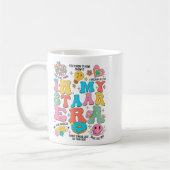 Mug Groovy Dans Mon Ère Starr Jour De Test Enseignant (Gauche)