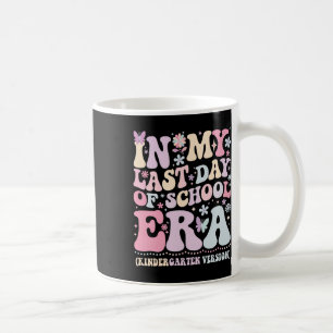 Mug Groovy de ma dernière journée d'école Ère Maternel