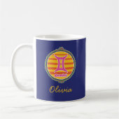 Mug Groovy Gemini Personnalisé (Gauche)