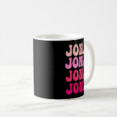 Mug Groovy Jonas First Name D I Love Jonas Tees Meme (Devant droit)