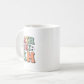 Mug Groovy Math Is My Jam Premier Jour Ck Pour École M (Devant gauche)