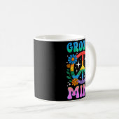 Mug Groovy Mimi Floral Hipe Funny Mother's Day Mom Wom (Devant droit)