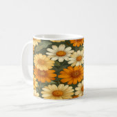 Mug Groovy Nana Retro Floral Split Font Gift (Devant gauche)