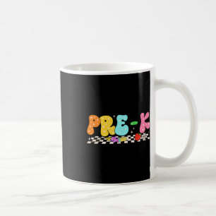 Mug Groovy Pré-maternelle Retour à l'école Premier jou