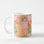 Mug Groovy Retro Floral  (Gauche)