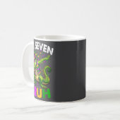 Mug Groovy Six Seven Bruh Alligator Dabbing Mardi Gras (Devant gauche)