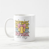 Mug Groovy Softll Coquette Bow Softll Lover Softll Tou (Gauche)